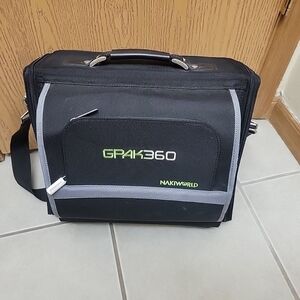 Black and Gray Electronics Bag